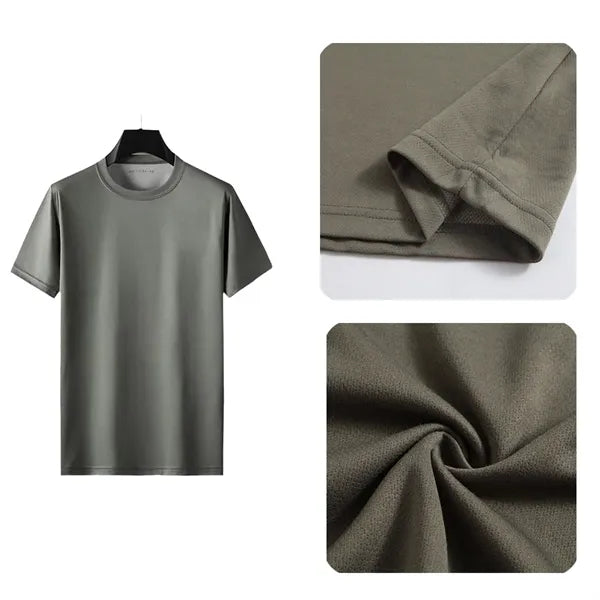 Summer Men's Breathable Quick-Drying Physical Training Cloth