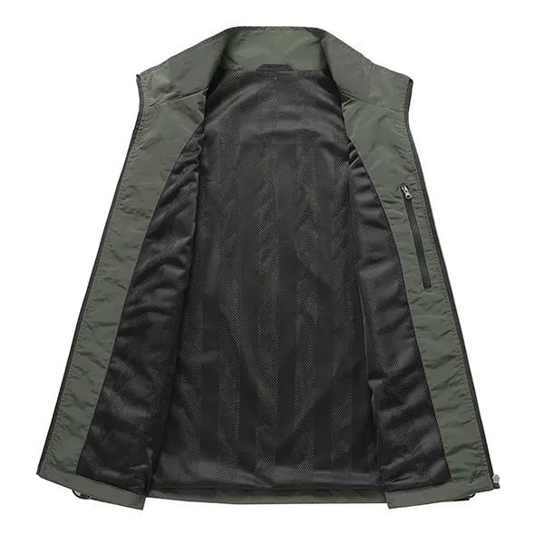 3 Zipper Pockets Vest