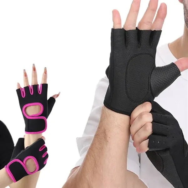 1 Pair Fitness Workout Gym Weight Lifting Breathable Gloves
