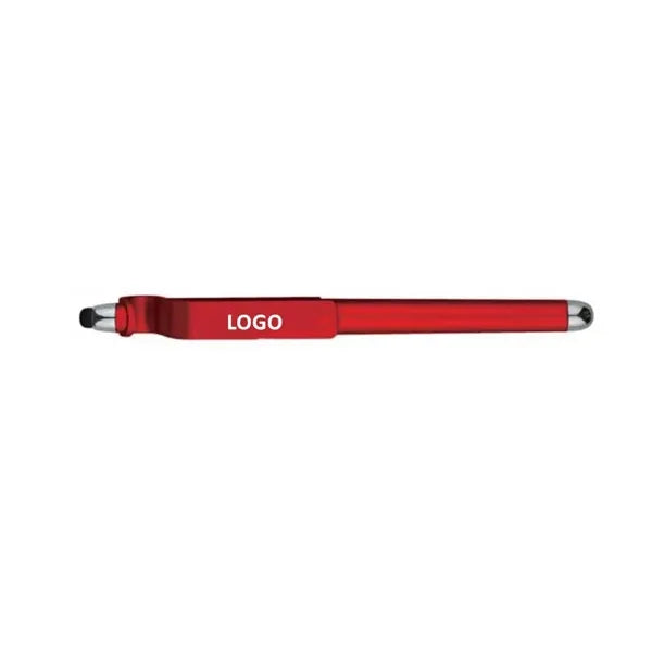 ABS Matte Finish QR Code Gel Ink Styluses Snap-On Caps Pens