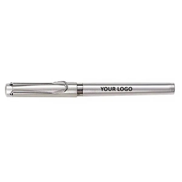 Executive ABS Gel Ink Pens w/Snap-On Caps & Pocket Clips