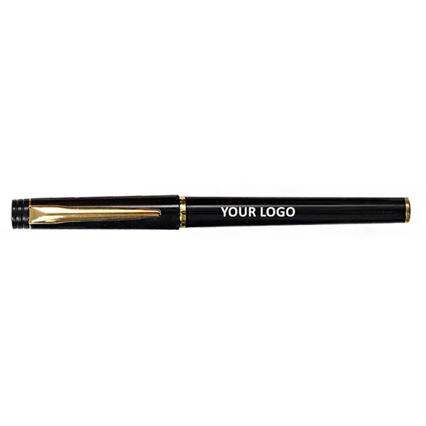 Executive ABS Gel Ink Pens w/Snap-On Caps & Pocket Clips