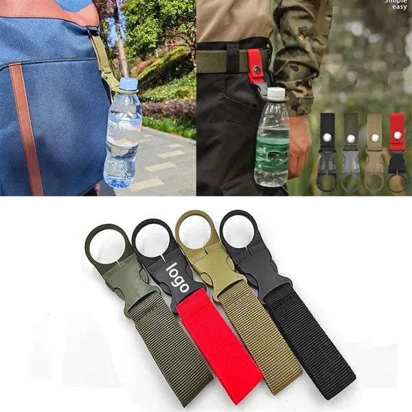 5 1/2" Hanging Water Bottle Buckle Carabiner Mineral Clip