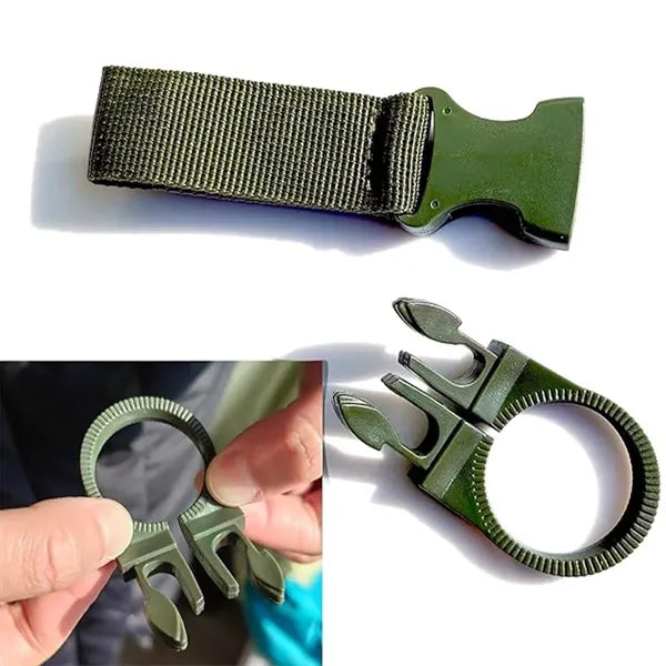 5 1/2" Hanging Water Bottle Buckle Carabiner Mineral Clip