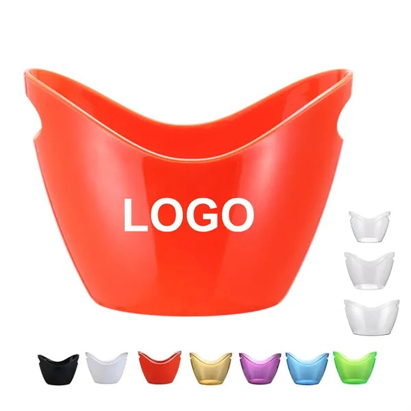 3.5L Food Grade Plastic Beverage Cooler Chiller Ice Bucket