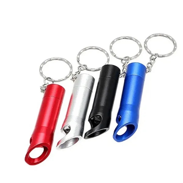 Bottle Opener Key Ring Mini LED Keychain Flashlights