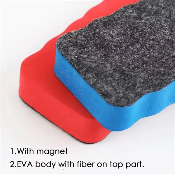 EVA Chalkboard Magnetic Whiteboard Glass Board Eraser