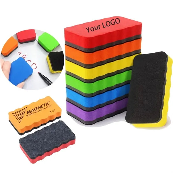 EVA Chalkboard Magnetic Whiteboard Glass Board Eraser