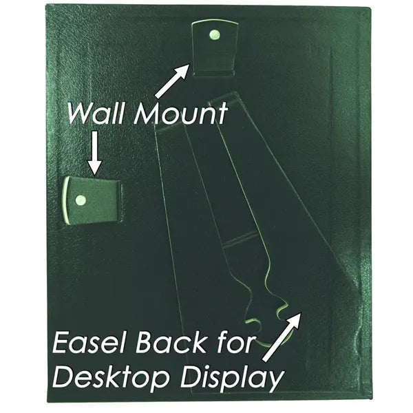 Leatherette Document Frame-8.5" W x 11" H