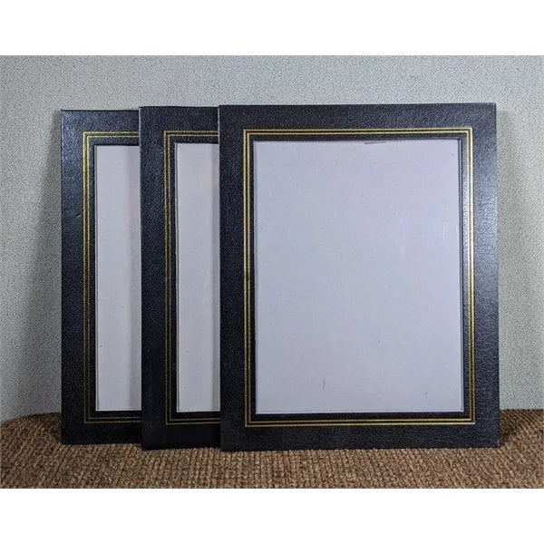 Leatherette Document Frame-8.5" W x 11" H