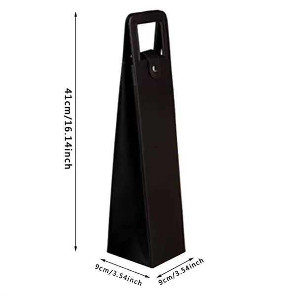 Leather Wine Tote Carrier
