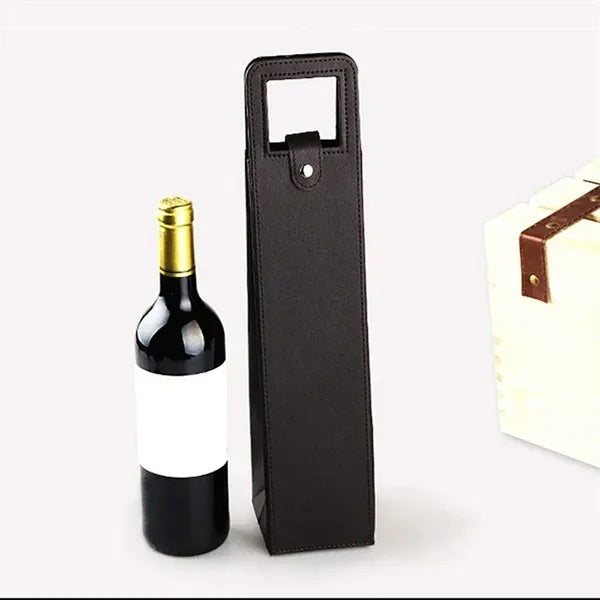 Leather Wine Tote Carrier