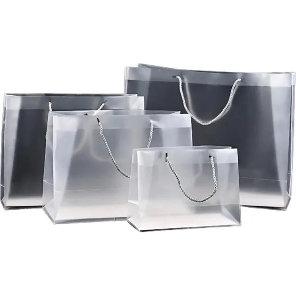 Plastic Transparent Gift Tote Bag