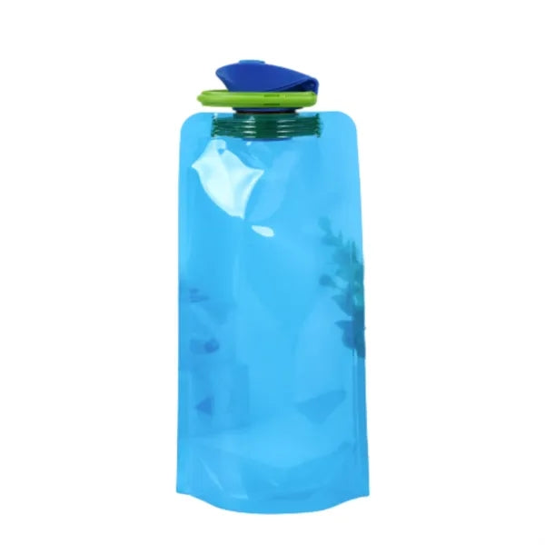 Space-Saving 24oz Collapsible Anti-Bottle w/ Logo&Carabiner