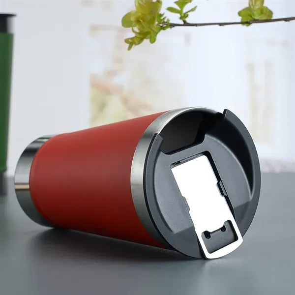 16oz Stainless Steel Cups with Lid