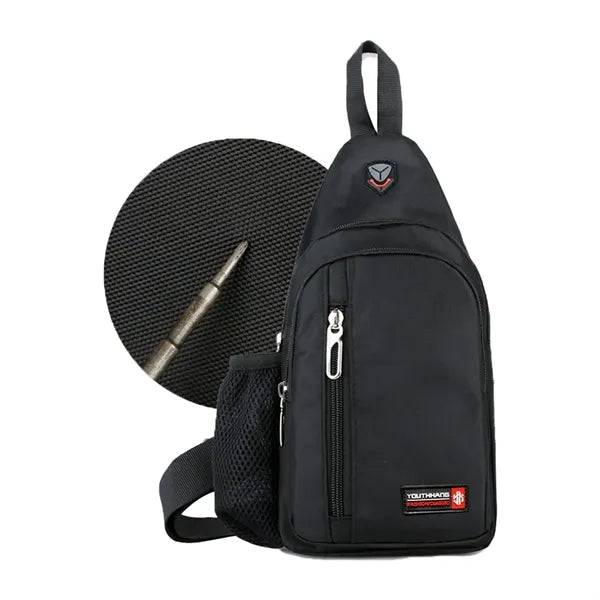 Sling Backpack With Earphone Hole