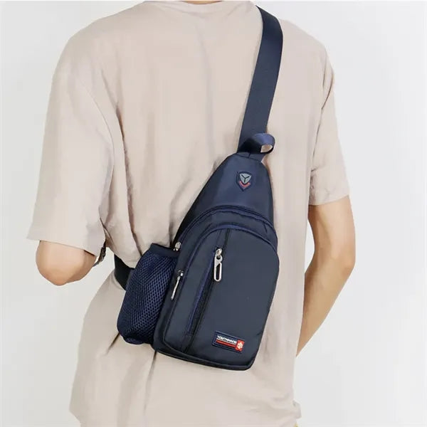 Sling Backpack With Earphone Hole