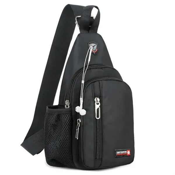 Sling Backpack With Earphone Hole