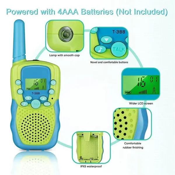Kids Walkie Talkie Set of 2
