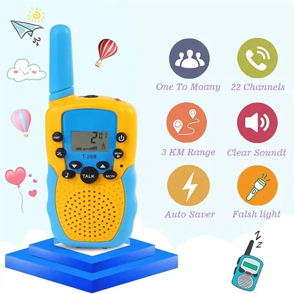 Kids Walkie Talkie Set of 2