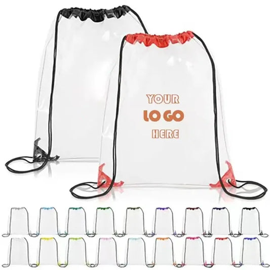 Clear Drawstring Backpack