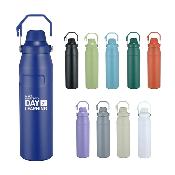 40 Oz Insulated Water Bottle With Handle