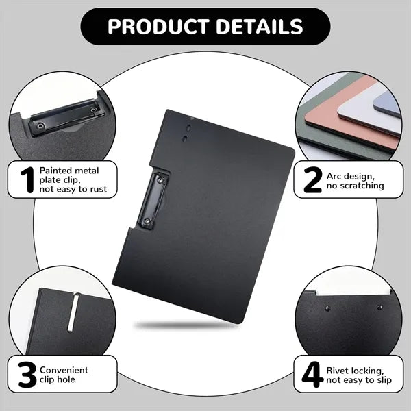 Folder Document Handheld A4 Profile Clipboard with Cover