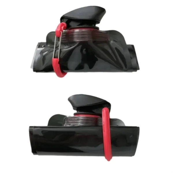 Space-Saving 24oz Collapsible Anti-Bottle w/ Logo&Carabiner