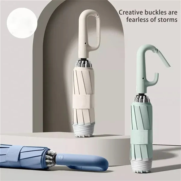 Automatic Portable Travel Reverse Folding Umbrella