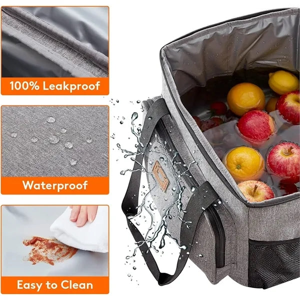 Collapsible Cooler Bag Insulated Large Capacity