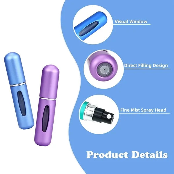 Portable Mini Refillable Perfume Atomizer Bottle
