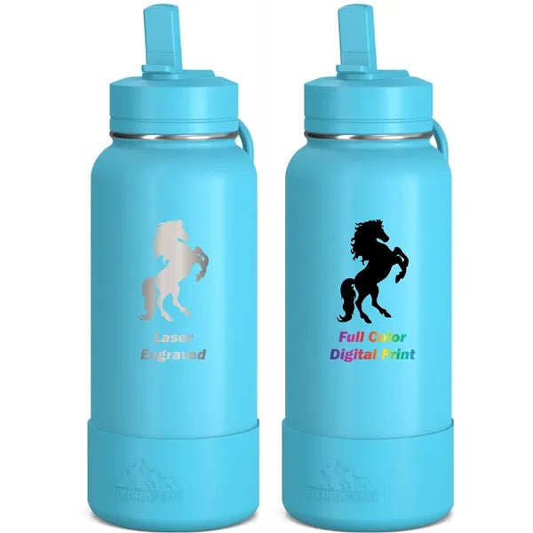 32 oz Hydrapeak Sport Straw Water Bottle LIFETIME WARRANTY!