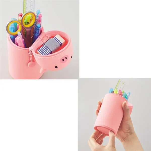 Large Stand Up Pencil Case