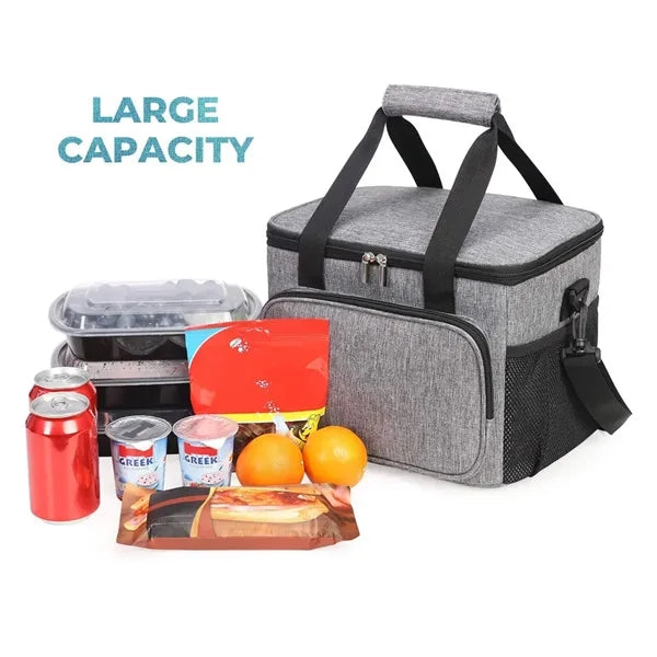 Large Lunch Bag Insulated Box for Adult Men Women