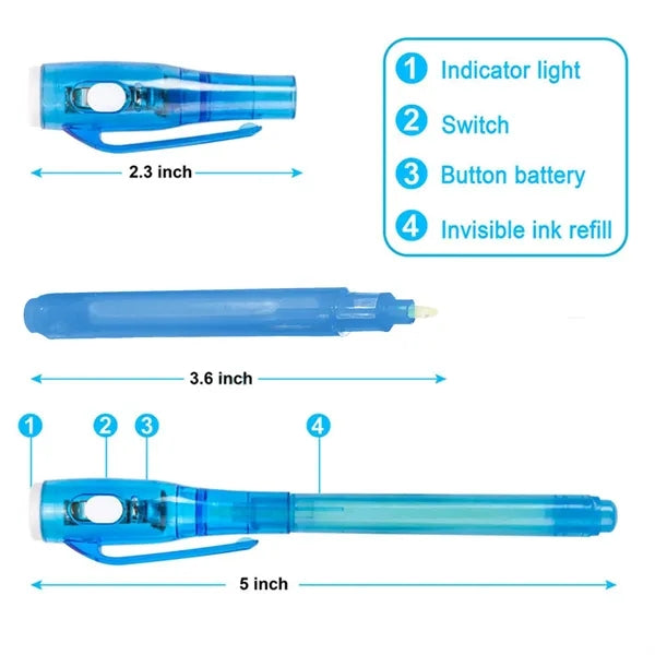 Magic Pen Creative Stationery Invisible Ink Kids Gift