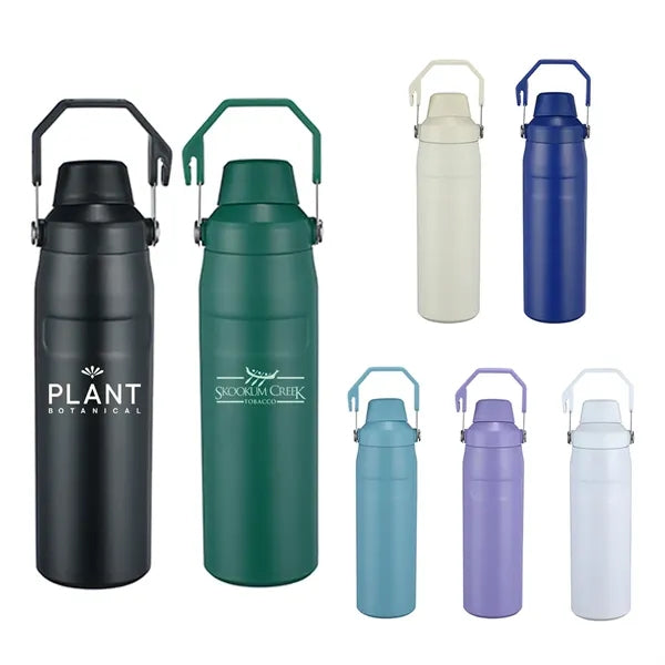 24oz. Stainless Steel Bottle With Handle