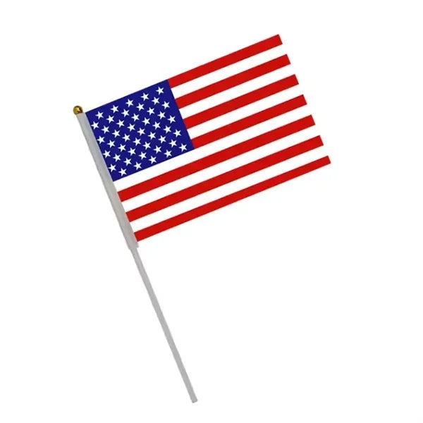 12" x 8" Hand Waving Flag Banner