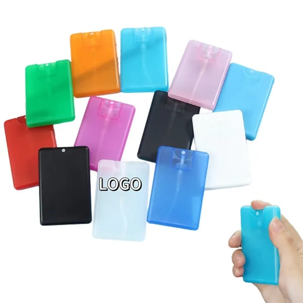 0.7oz Cardcase-like Plastic Perfume Spray Bottles