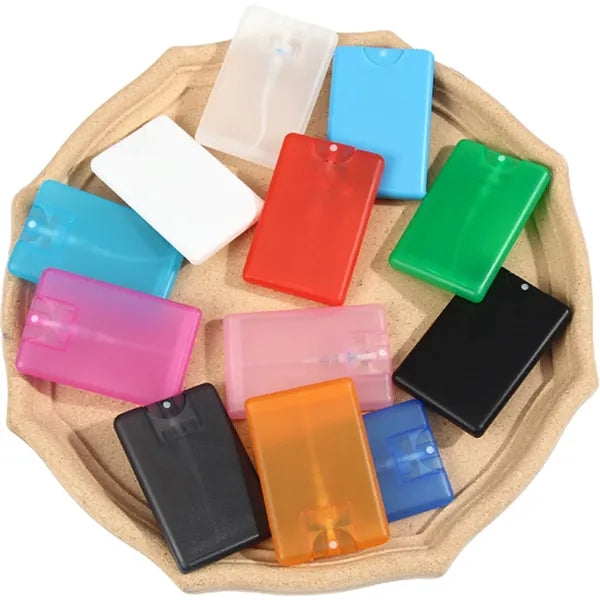 0.7oz Cardcase-like Plastic Perfume Spray Bottles