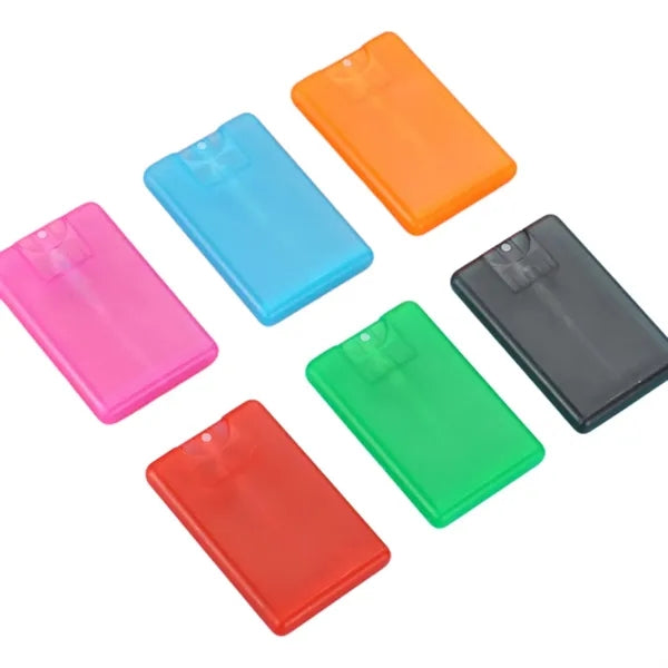 0.7oz Cardcase-like Plastic Perfume Spray Bottles