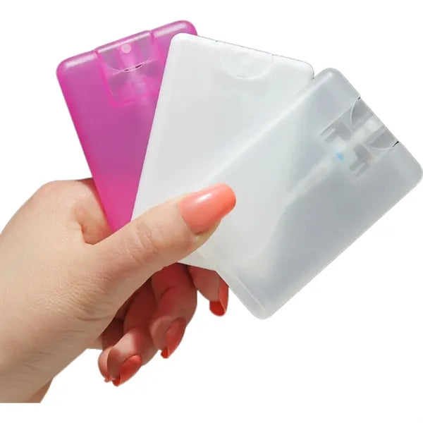 0.7oz Cardcase-like Plastic Perfume Spray Bottles