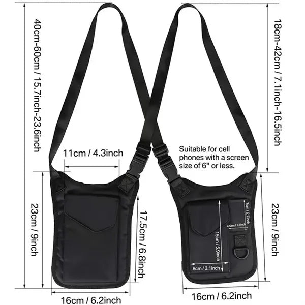 Anti-Theft Hidden Underarm Shoulder Bag