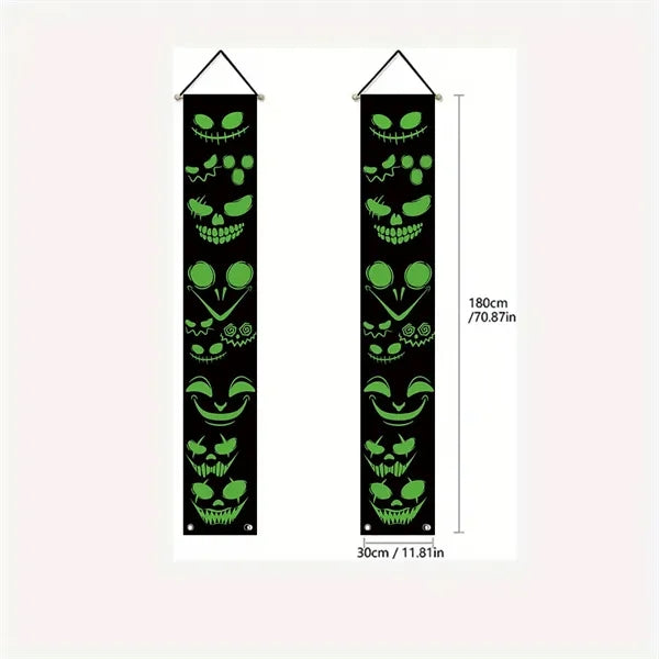 70.87" x 11.81" Halloween Party Decoration Couplets