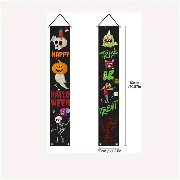70.87" x 11.81" Halloween Party Decoration Couplets