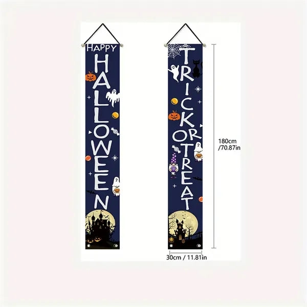 70.87" x 11.81" Halloween Party Decoration Couplets
