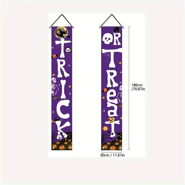 70.87" x 11.81" Halloween Party Decoration Couplets