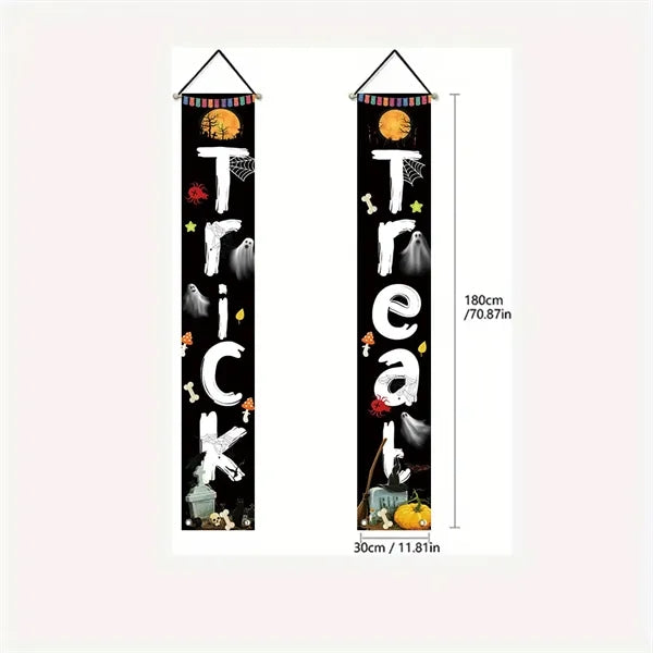 70.87" x 11.81" Halloween Party Decoration Couplets
