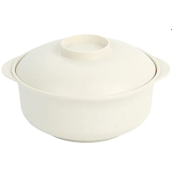 Wheat Staw Soup Bowl With Lid