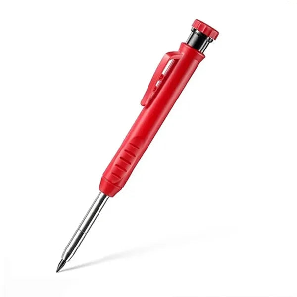 Solid Carpenter Pencil with Built-in Sharpener