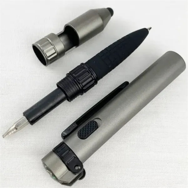 6 in 1 LED Stylus Tool Pen with Phone Stand